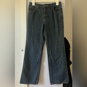 Land’s End Girl’s Denim Jeans Dark Wash